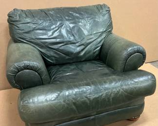 Green Leather Chair