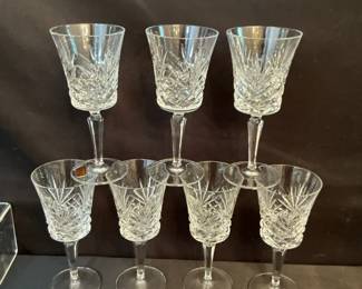 Gorham Florentine Crystal Wine Glasses