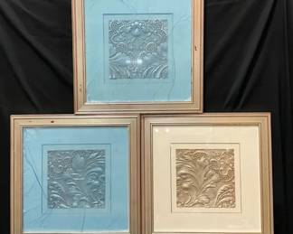 Mini Pewter Plates II  III