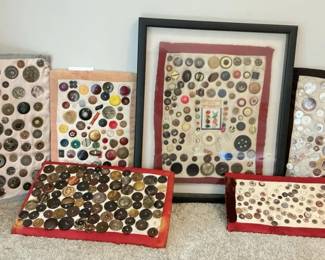 Antique Button Art