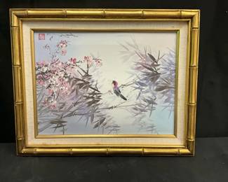 Framed Chinese Style Painting