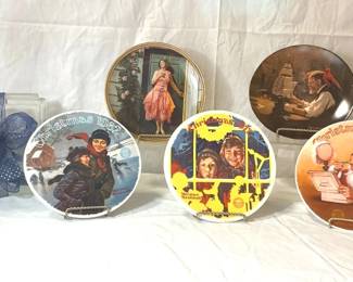 Norman Rockwell Plates