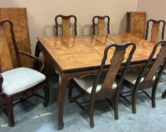 Asian Style Dining Room Table And Chairs