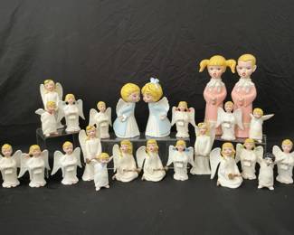 Vintage Children Christmas Angels