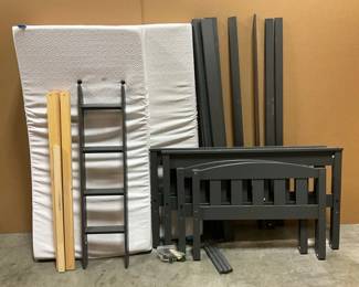 Disassembled Bunkbed With Mattresses