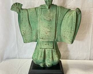 Vintage Samurai Sculpture