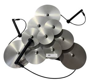 Commercial Playground Lilypad Cymbals Outdoor Musical Instrument
