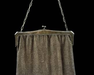 Antique mesh bag purse