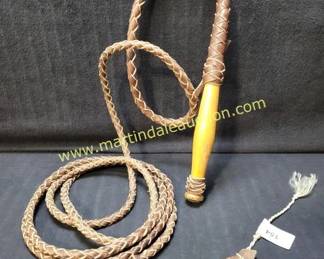 12 ft Mexico bullwhip chicote leather whip