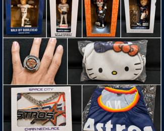 Houston Astros Bubbleheads & Merch - Game giveways