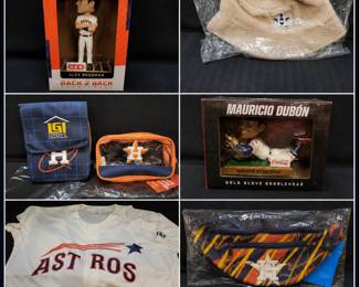 Houston Astros Bubbleheads & Merch - Game giveways