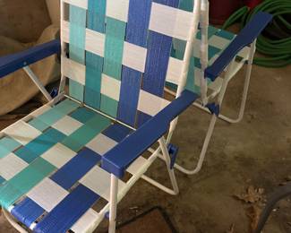 Vintage outdoor chairs