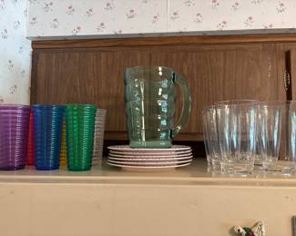 Plastic glasses