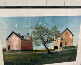 Photograph painted