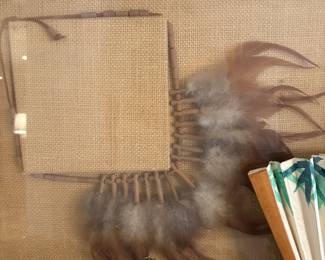 Folk art shadow box