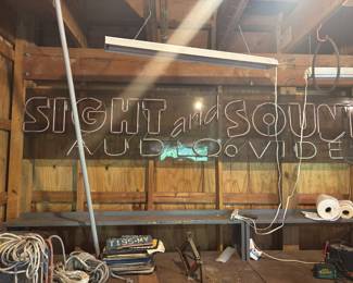 Neon sign