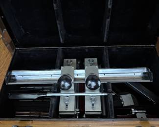 Vintage monorail camera