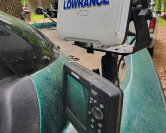 Newer Lowrance fish finders