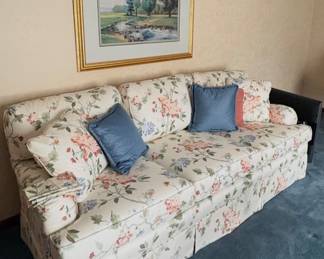 Floral Sofa- Sherrill Furniture