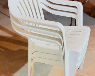 White Plastic Chairs