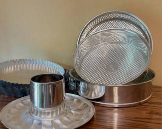 Stainless  steel springform cake pan