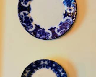 Victorian Era W. H. Grindley Plate and Johnson Brothers Plate 