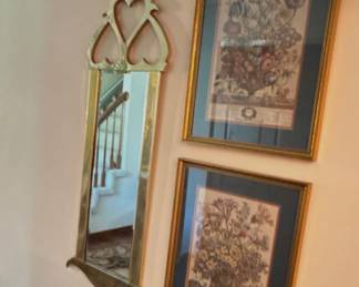 Framed Prints- Robert Furber "Twelve Months of Flowers"