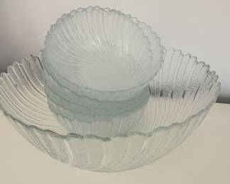 Arcoroc Seabreeze glass bowls