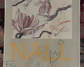 Here is #2 Nall Signed Exhibit Poster.