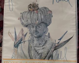 Here is #1 Nall Signed Exhibit Poster.