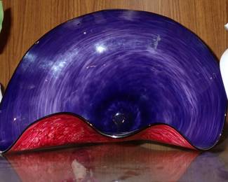 BLOWN GLASS ART GLASS