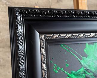 “Forged by Passion”, an original acrylic painting by listed artist, Kre8. Comes with a certificate of authenticity and an appraisal from 2021 for $1,890. This piece measures in frame, 37.5” H x 31.5” W.