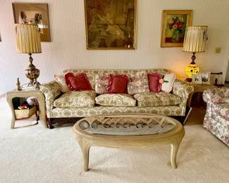 French Provincial Coffee and End Table
