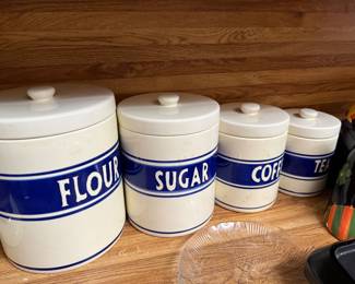 Glass Cannister Set