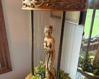 Goddess mineral Oil Rain Lamp 