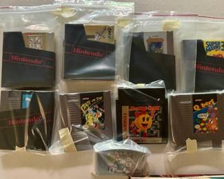 NES games Zelda Adv of Link- Mario - Castlevania. PLEASE NOTE: THE NES LEGEND OF ZELDA HAS BEEN REMOVED FROM THE SALE (owner decided to retain item).