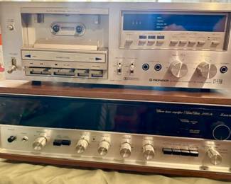 70s Sansui 2000a & Pioneer CT-F750