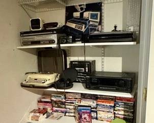 DVDs, Electonics, 80s Sony Dream Machines & More