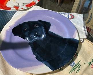 Anthropologie Plates. Ruff Ruff.