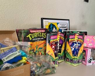 80s Ninja Turtles & 90s Power Ranger + Burger King Pokemon 