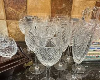 Ralph Lauren Herringbone Glasses (Red, White, Champagne)