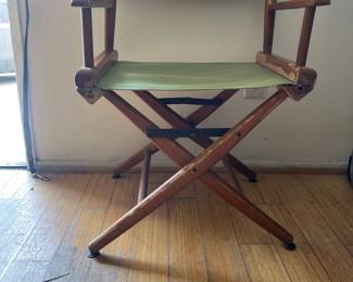 Vintage directors chair 