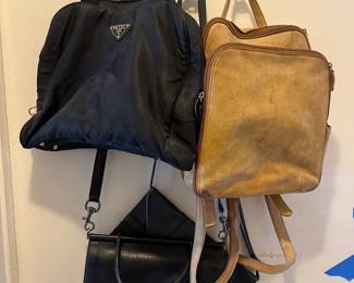 Prada, Coach, leather purses