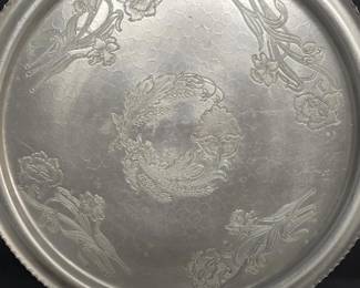 silver platter
