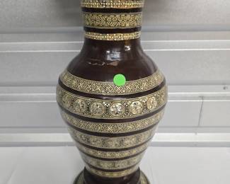 brown vase