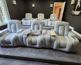 Power Reclining Theater Seating