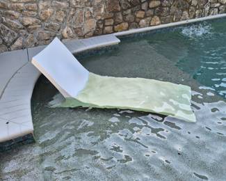 Pair of Pool Shelf Loungers