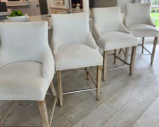 Barstools with Tufted Back