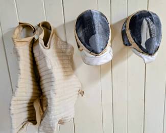 Pair of Fencing Masks/Vests