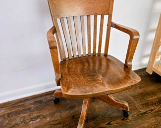 Walnut lawyers Chair